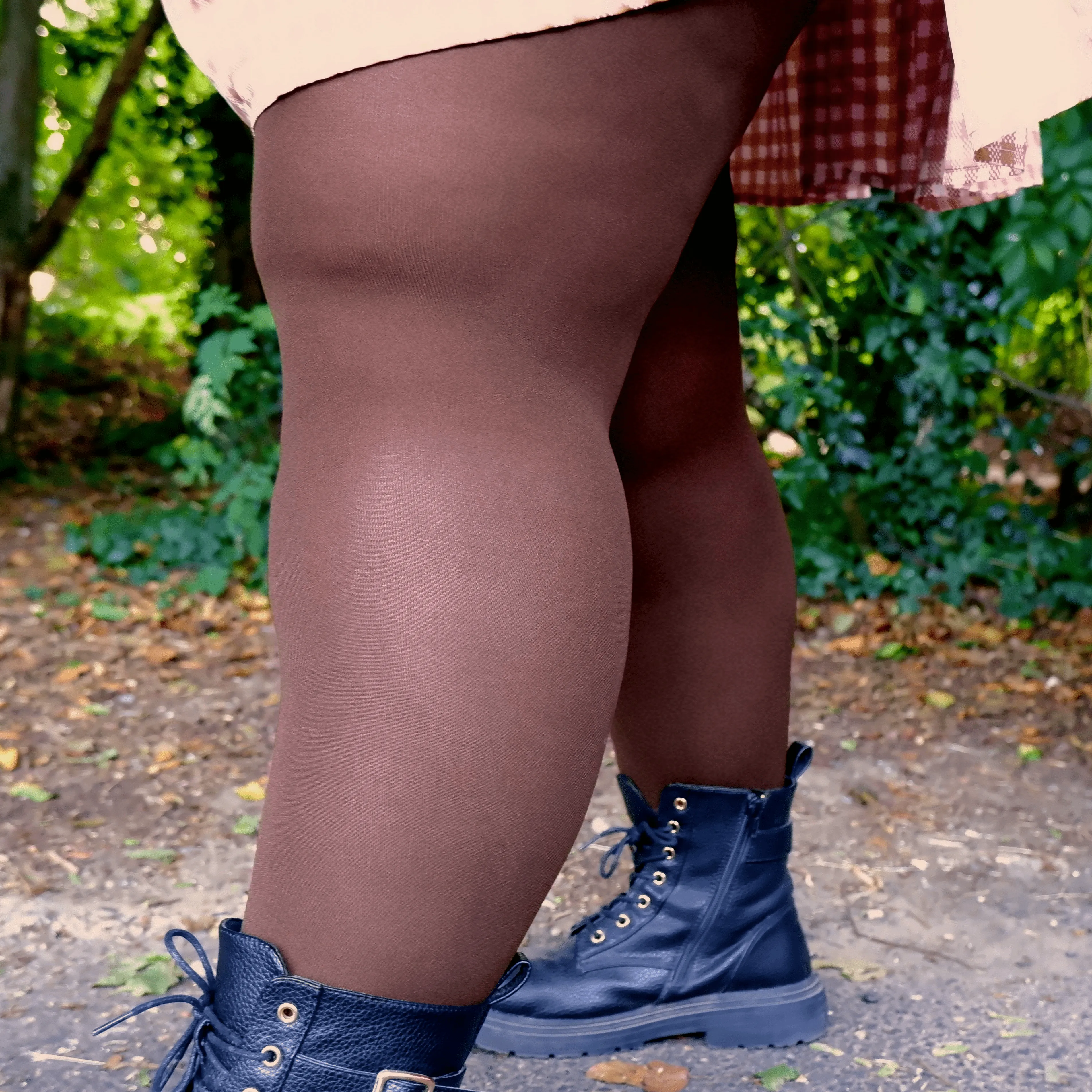 120 Denier Tights - Hot Chocolate