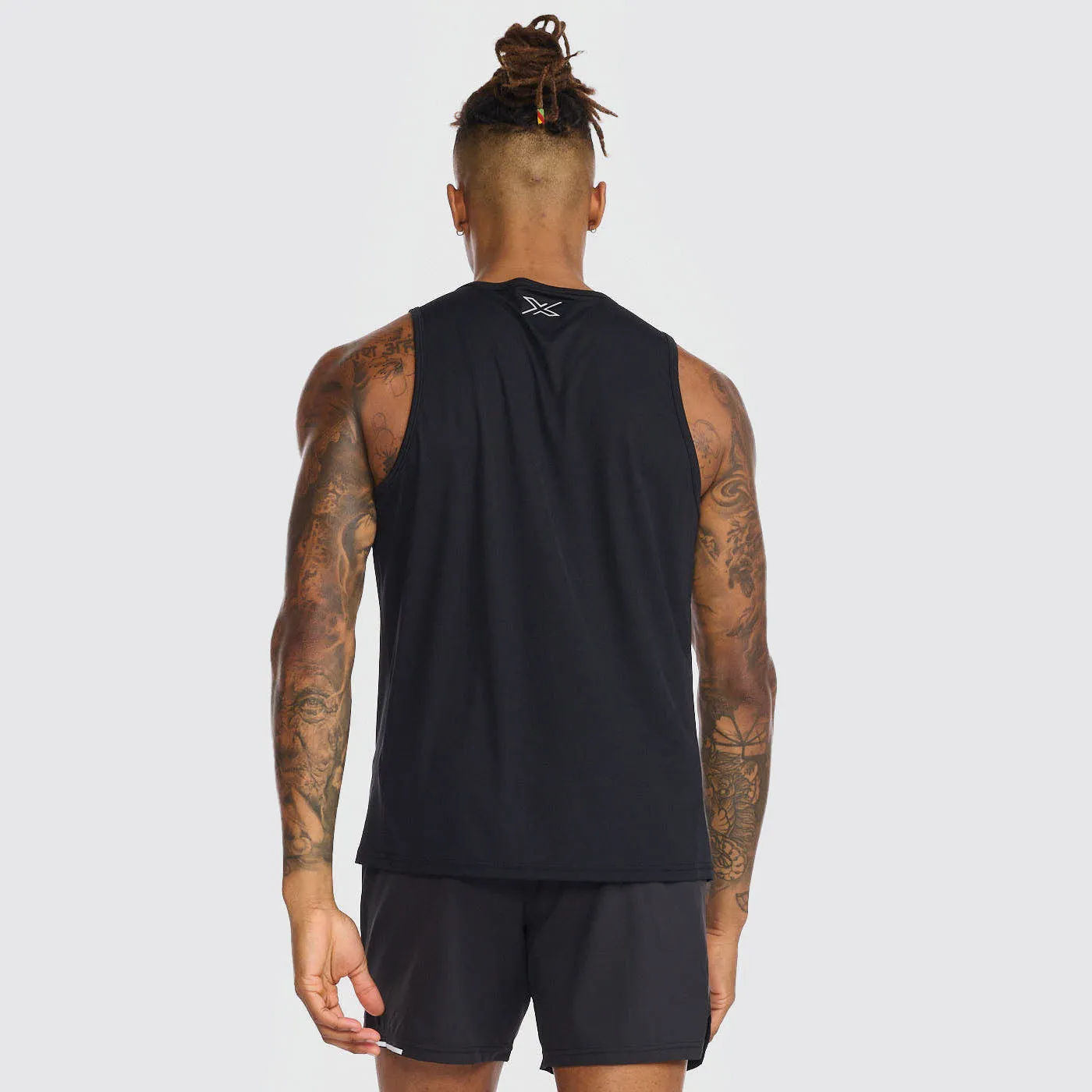 2XU - Aero Tank - Black/Silver Reflective