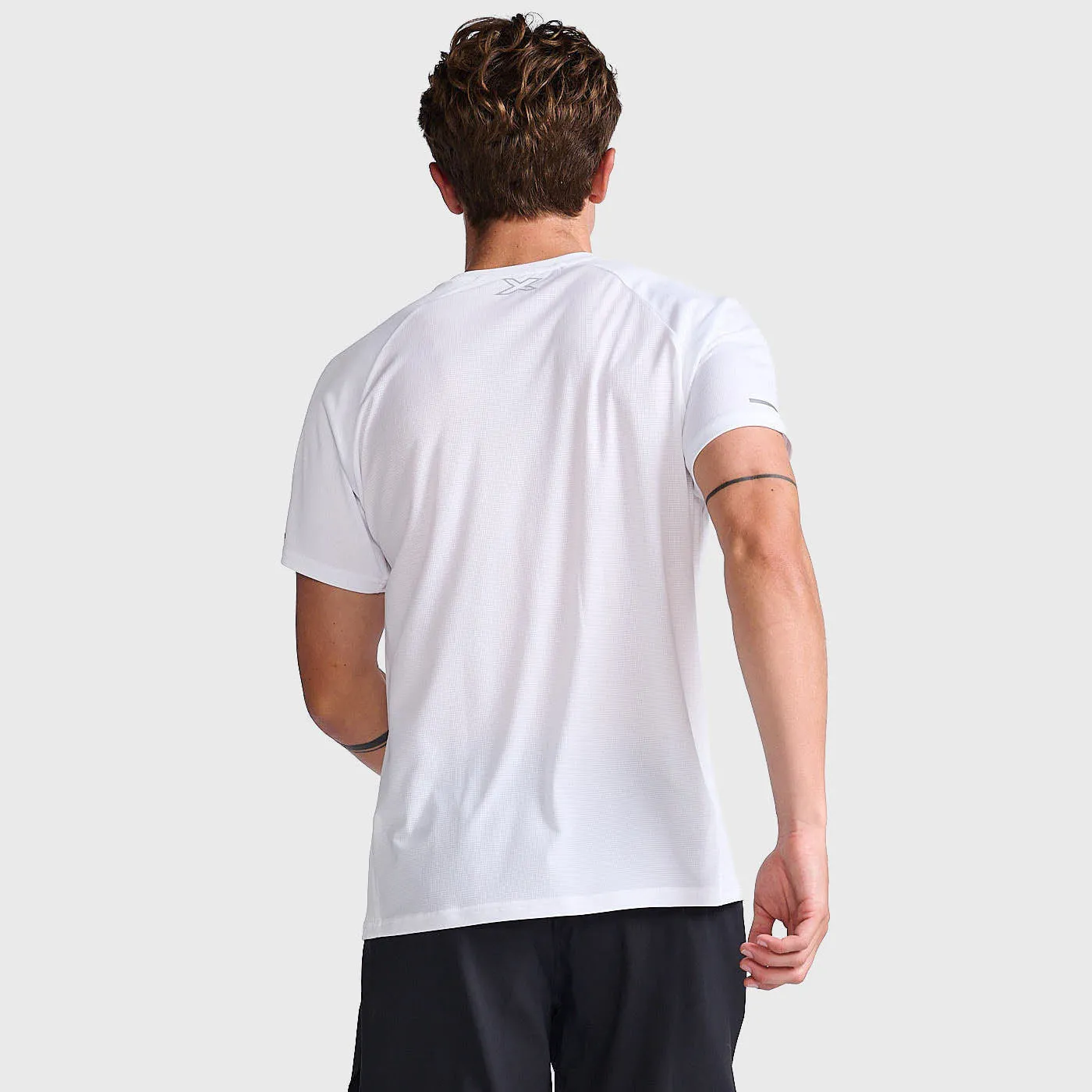 2XU - Aero Tee - White/Silver Reflective