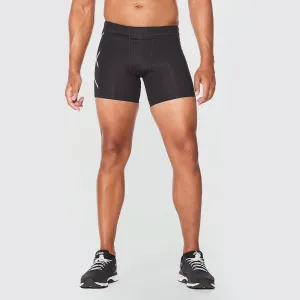 2XU - Core Compression 1/2 Shorts - Black/Silver