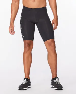 2XU Core Compression Men's Cycling Shorts (Black/Silver)