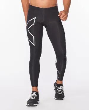 2XU Core Compression Men's Cycling Tights (Black/Silver)