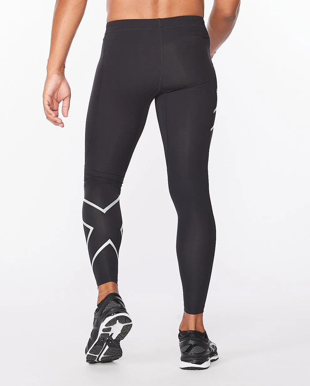 2XU Core Compression Men's Cycling Tights (Black/Silver)