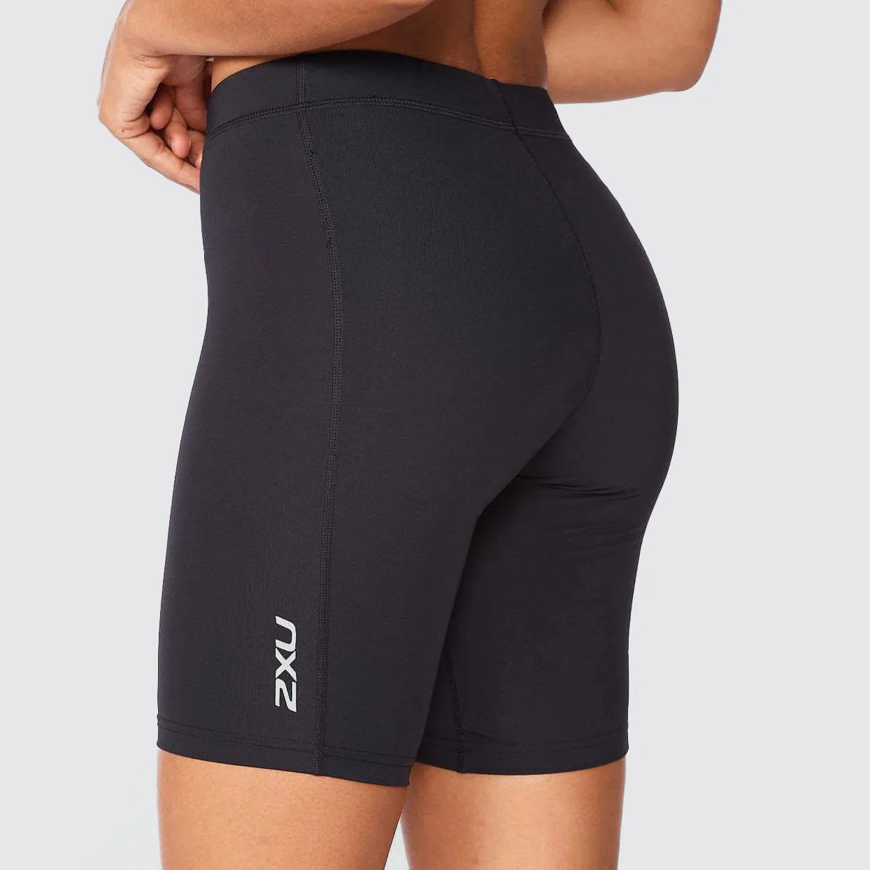 2XU - Women's Core Compression Shorts - Black/Silver