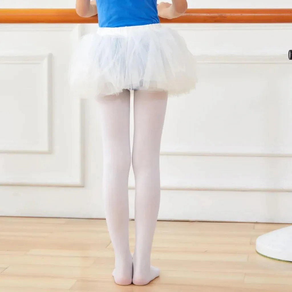 4 Pcs Ballet Dance Tights Girls Kids Stocking