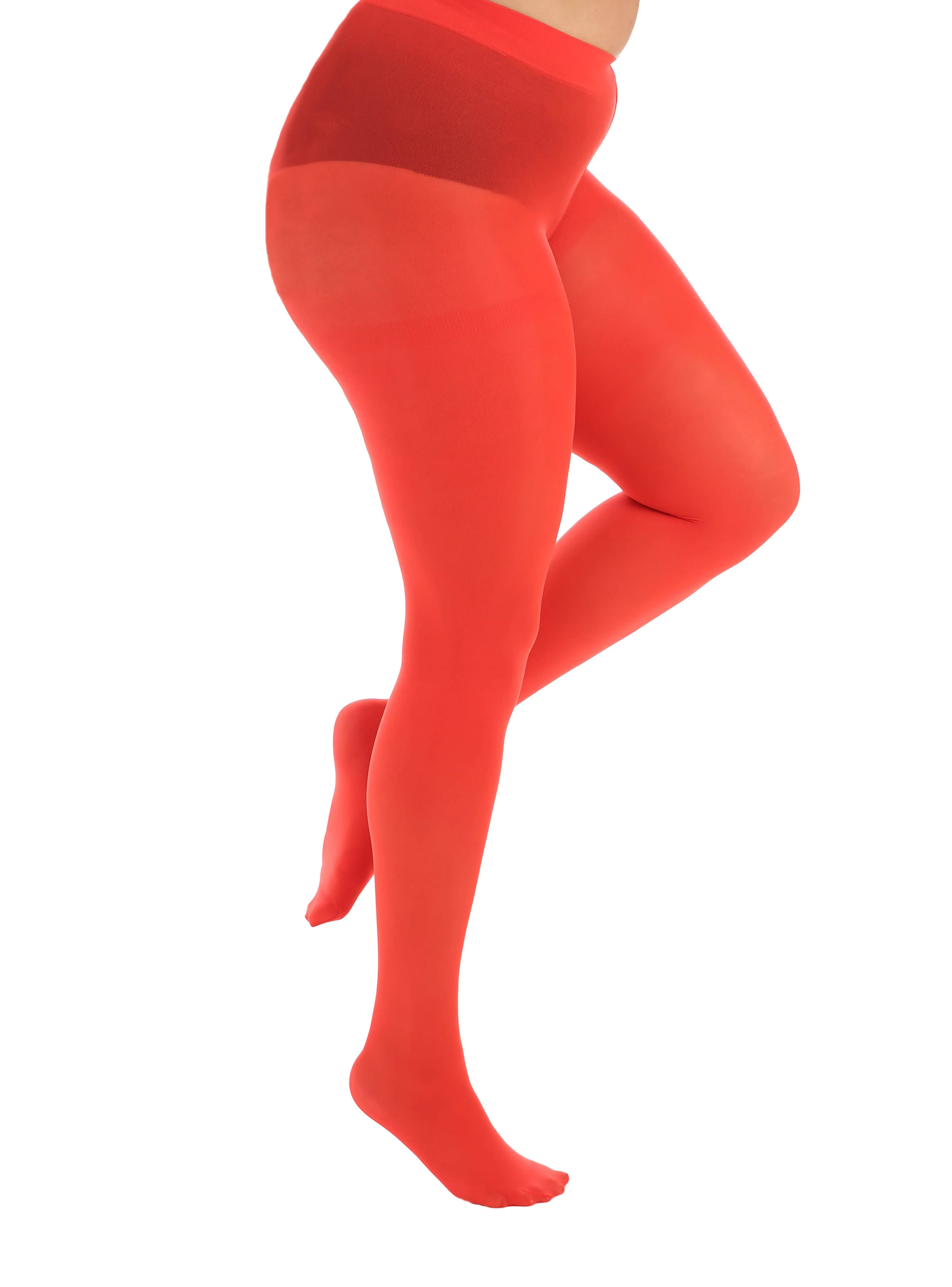 50 Denier Opaque Curvy Super Stretch Tights