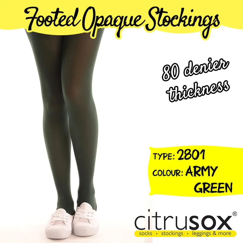 80 Denier Stockings Opaque Tights