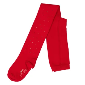 A DEE - From A Dee With Love Rhea Diamante Tights - Red