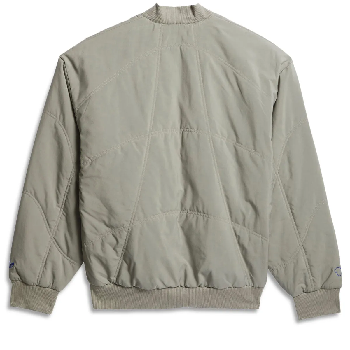 Adidas Dill Copa Quilt Jacket - Silt Pebble/Royal Blue