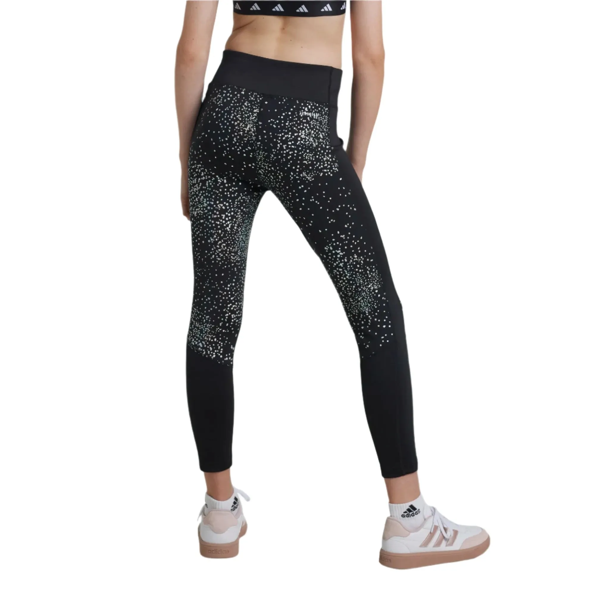 Adidas Girls Tights IW3282 Black/Silver