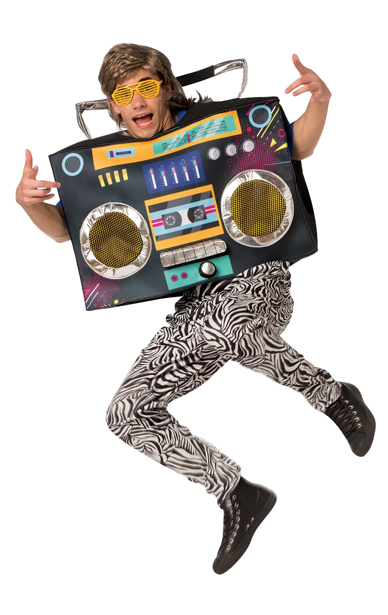 Adult Boombox Stereo Costume