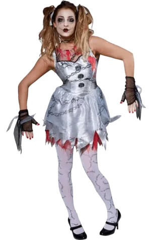 Adult Dead Doll Costume