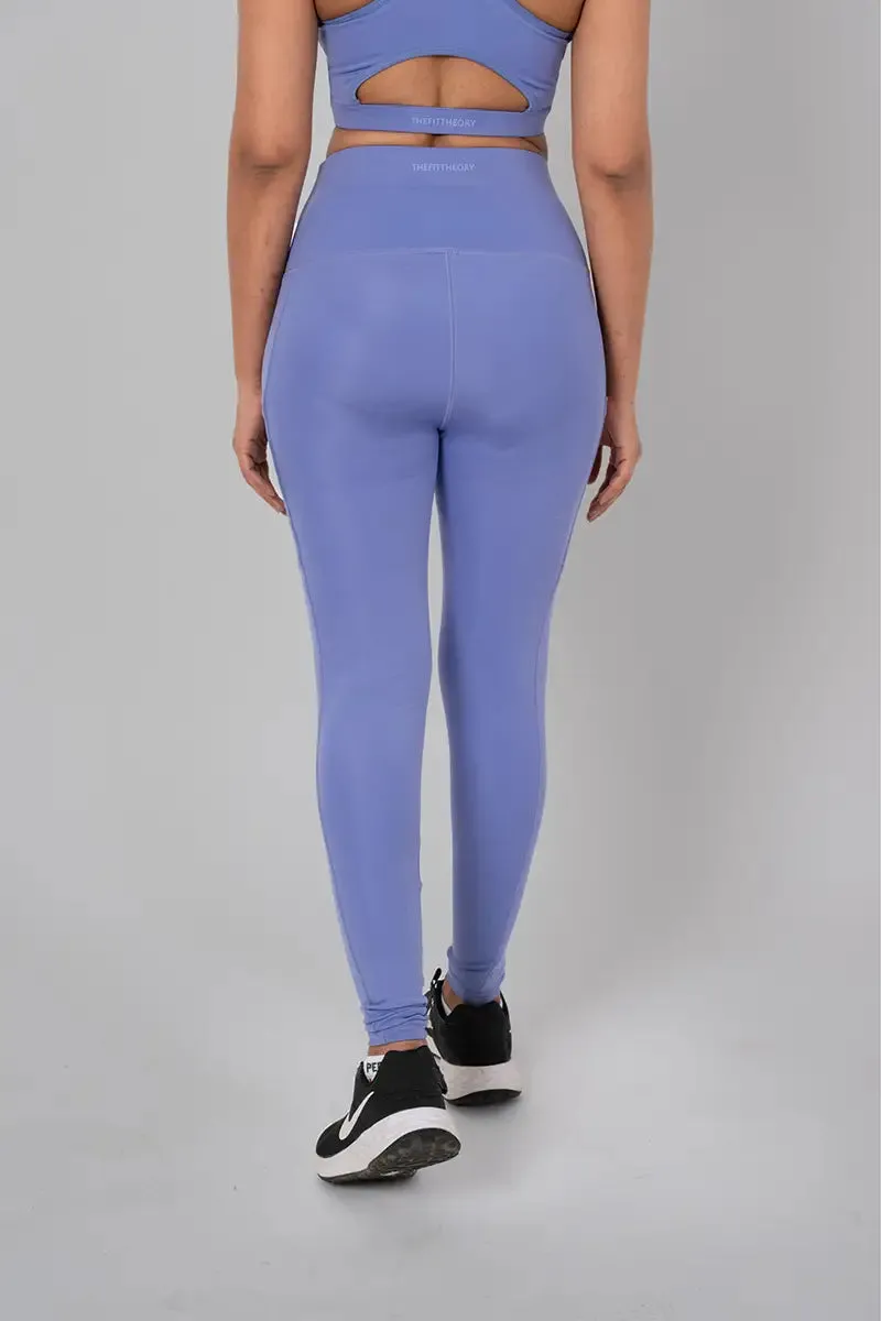 Anywhere Women's Leggings with Side Pockets - Lilac