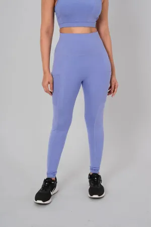 Anywhere Women's Leggings with Side Pockets - Lilac