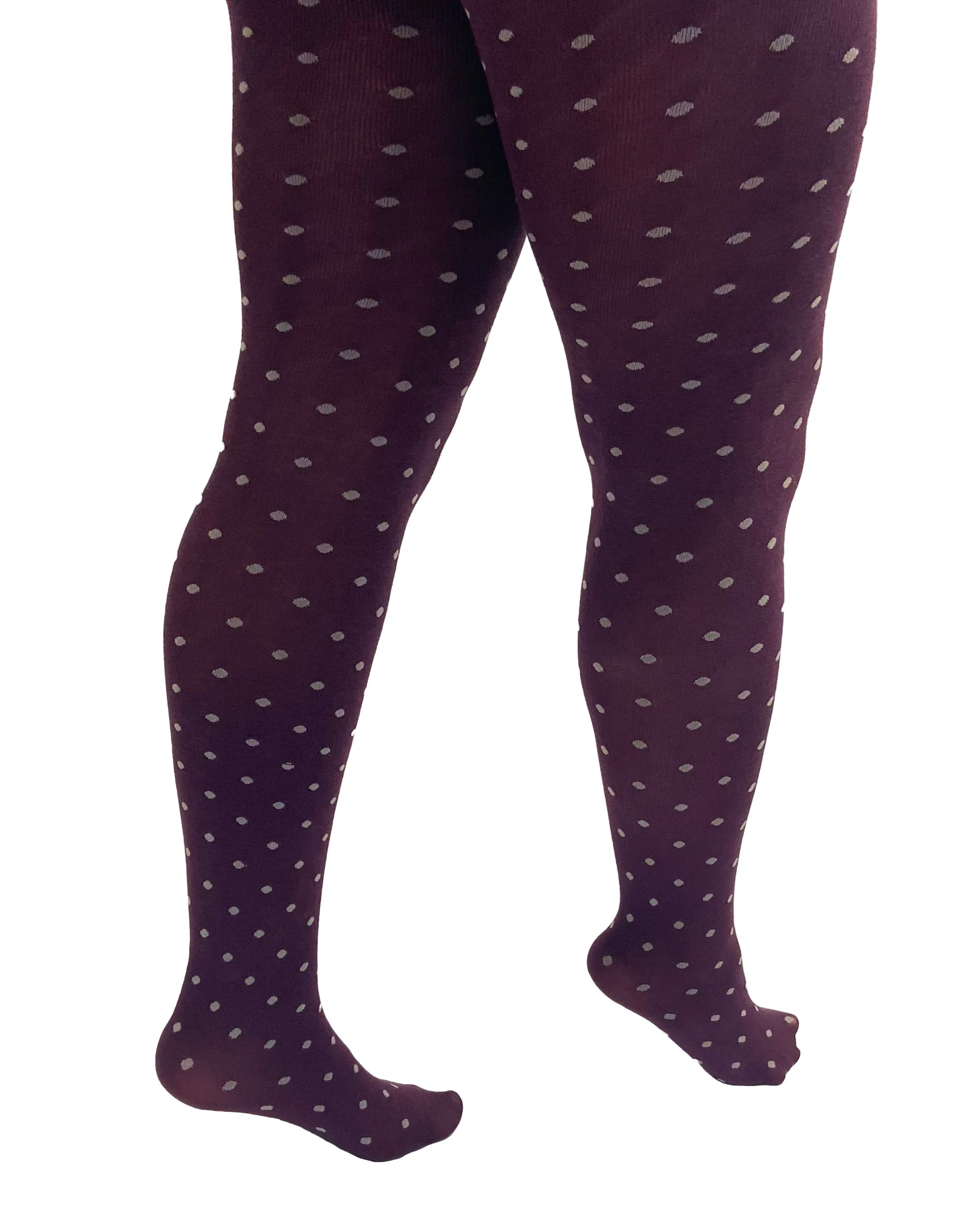 Bamboo Spot Curvy Super Stretch Tights