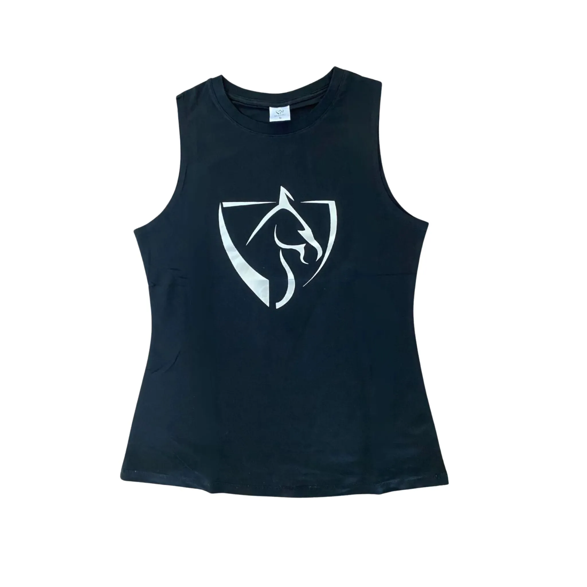 BARE Silver Logo Tank Top