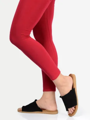 Basic Tights-Red