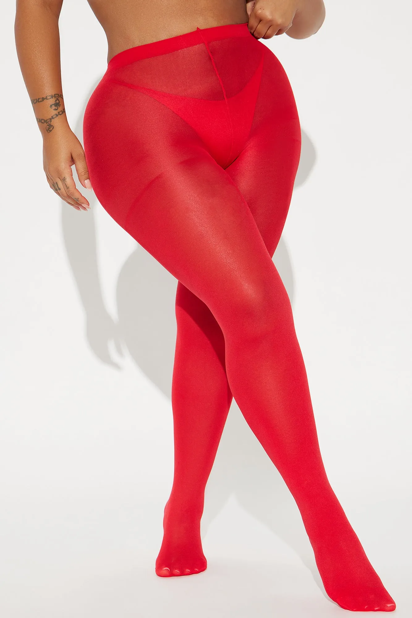 Basic Tights - Red