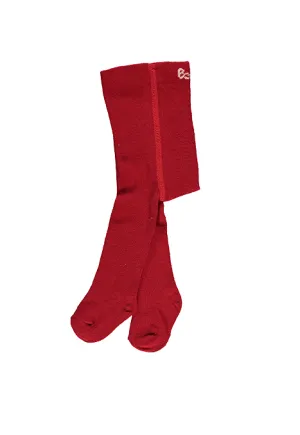 Bebetto Baby Girl Tights Plain Red (0-36mths)