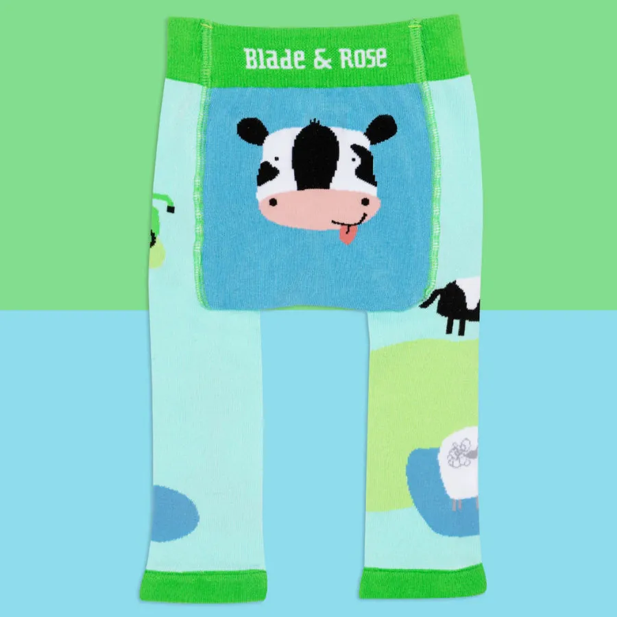 Blade & Rose Footless Tights - Bailey the Cow