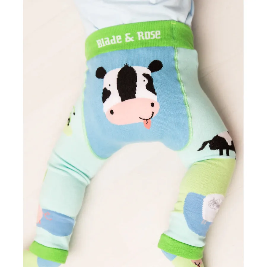 Blade & Rose Footless Tights - Bailey the Cow