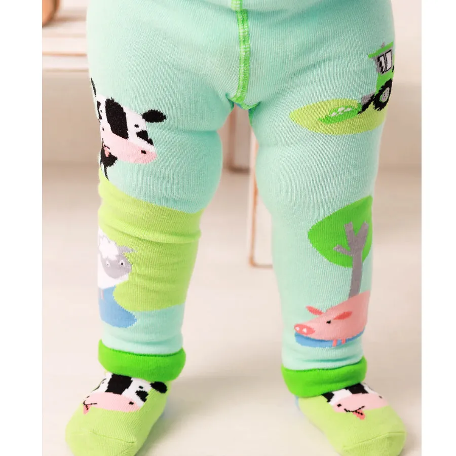 Blade & Rose Footless Tights - Bailey the Cow