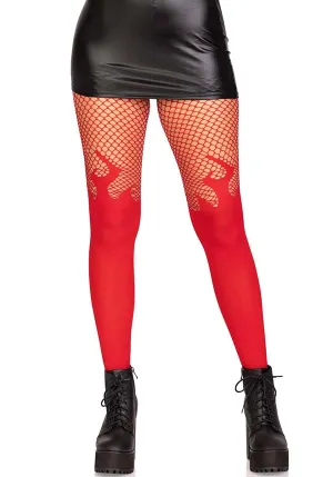 Blaze Opaque [Red] | TIGHTS