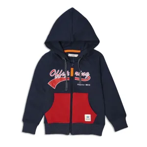 Boys Fleece Hooded Zipper