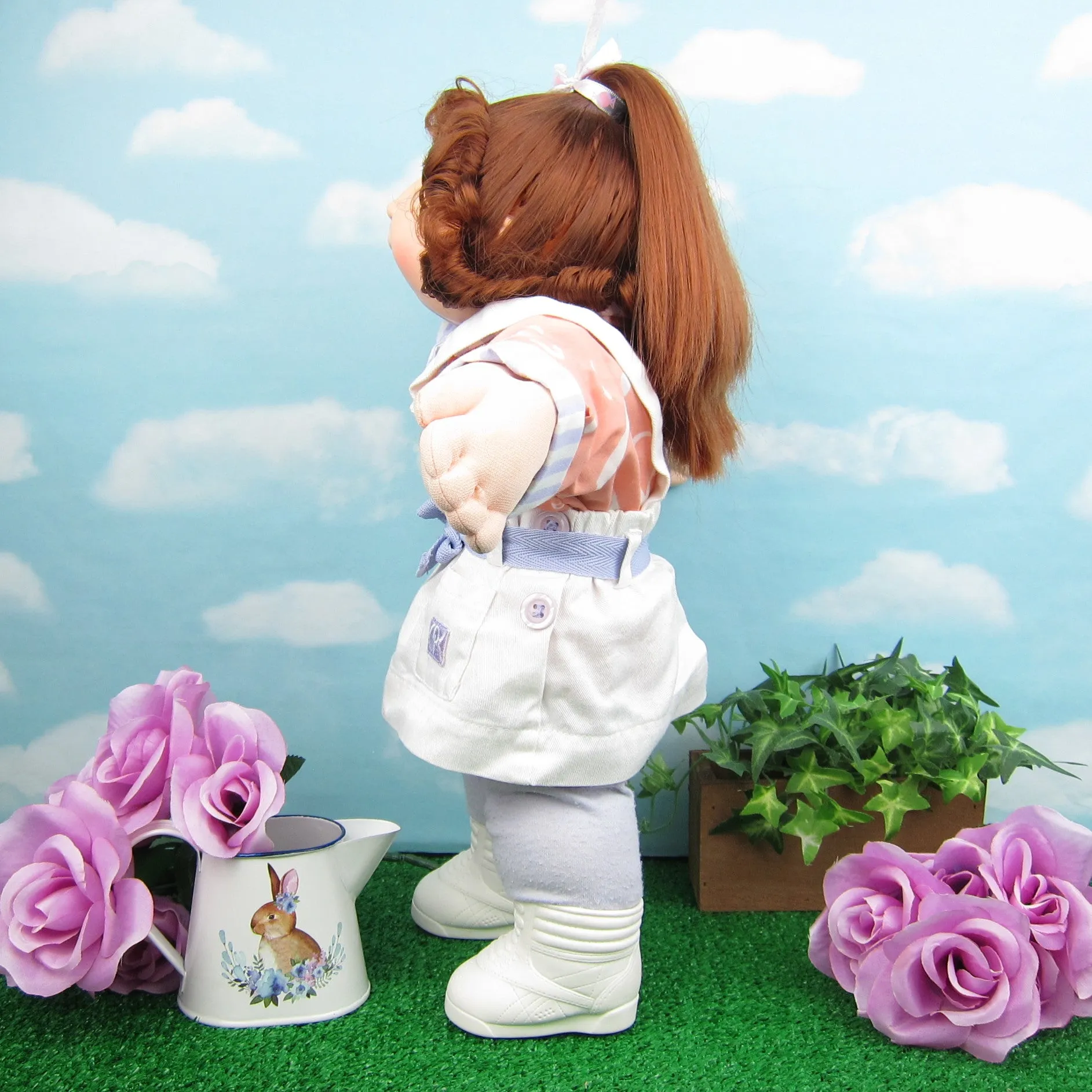 Cabbage Patch Kids Cornsilk Doll - Girl, Red Hair, Brown Eyes, Dimple in Chin