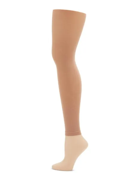 Capezio 1917C Child Footless Tights w/Self Knit Waist Band