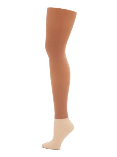 Capezio 1917X Young Child Footless Tights w/Self Knit Waist Band