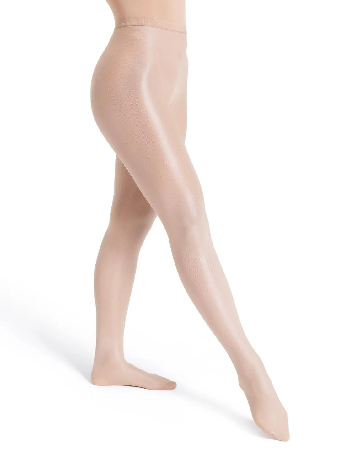 Capezio Ultra Shimmery Footed Tights | Adult