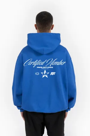 CERTIFIED MEMBER ROYAL BLUE SNAP BUTTON HOODIE