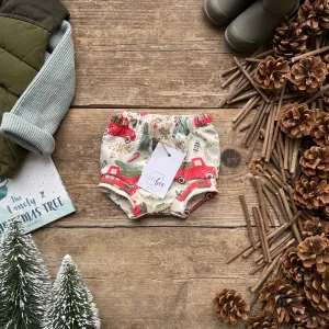 Christmas Red Truck Bloomers | Ready To Post