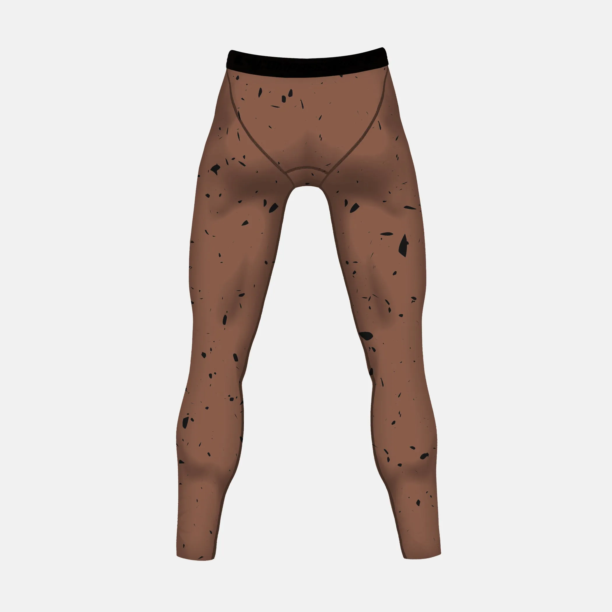 Concrete Brown Tights for Men