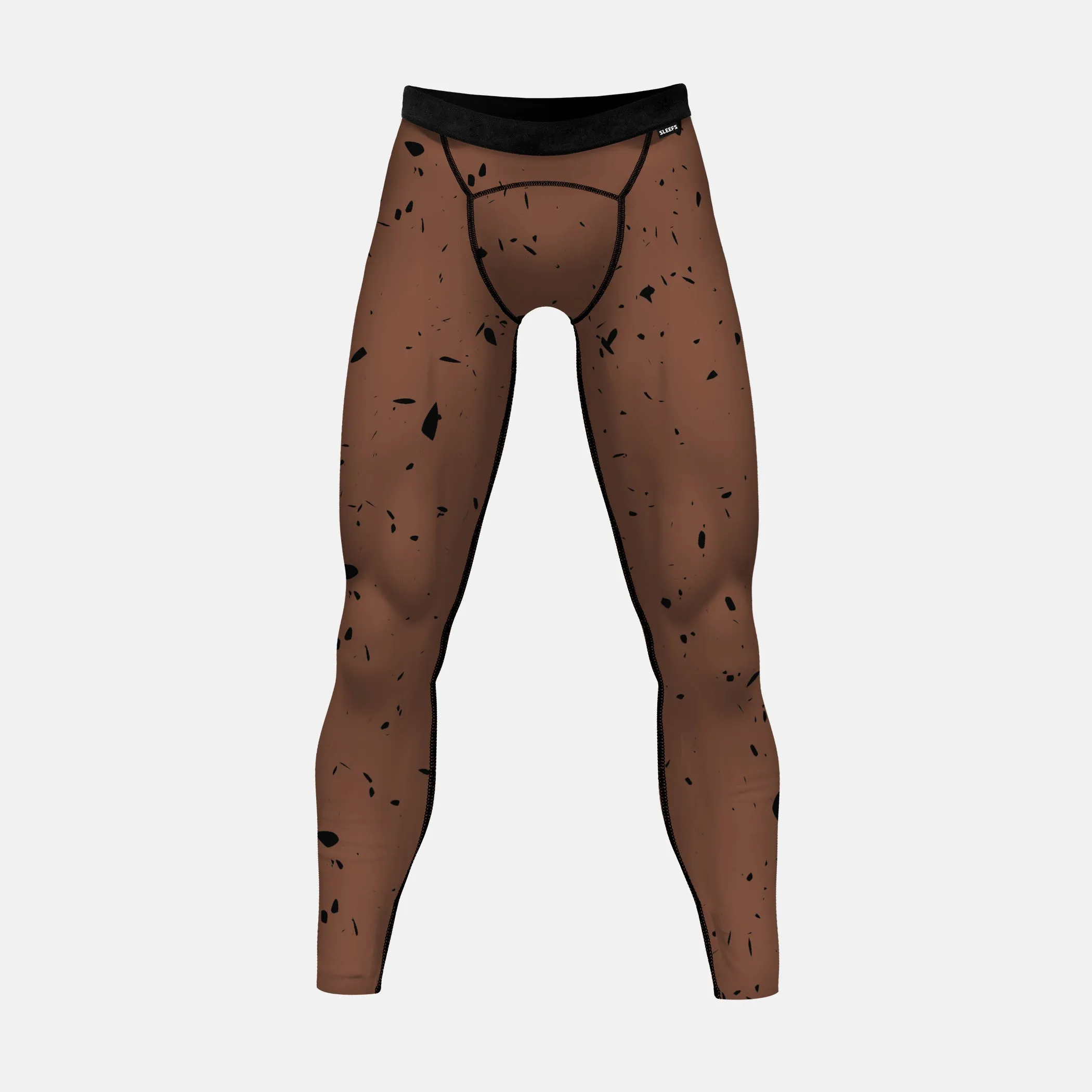 Concrete Brown Tights for Men