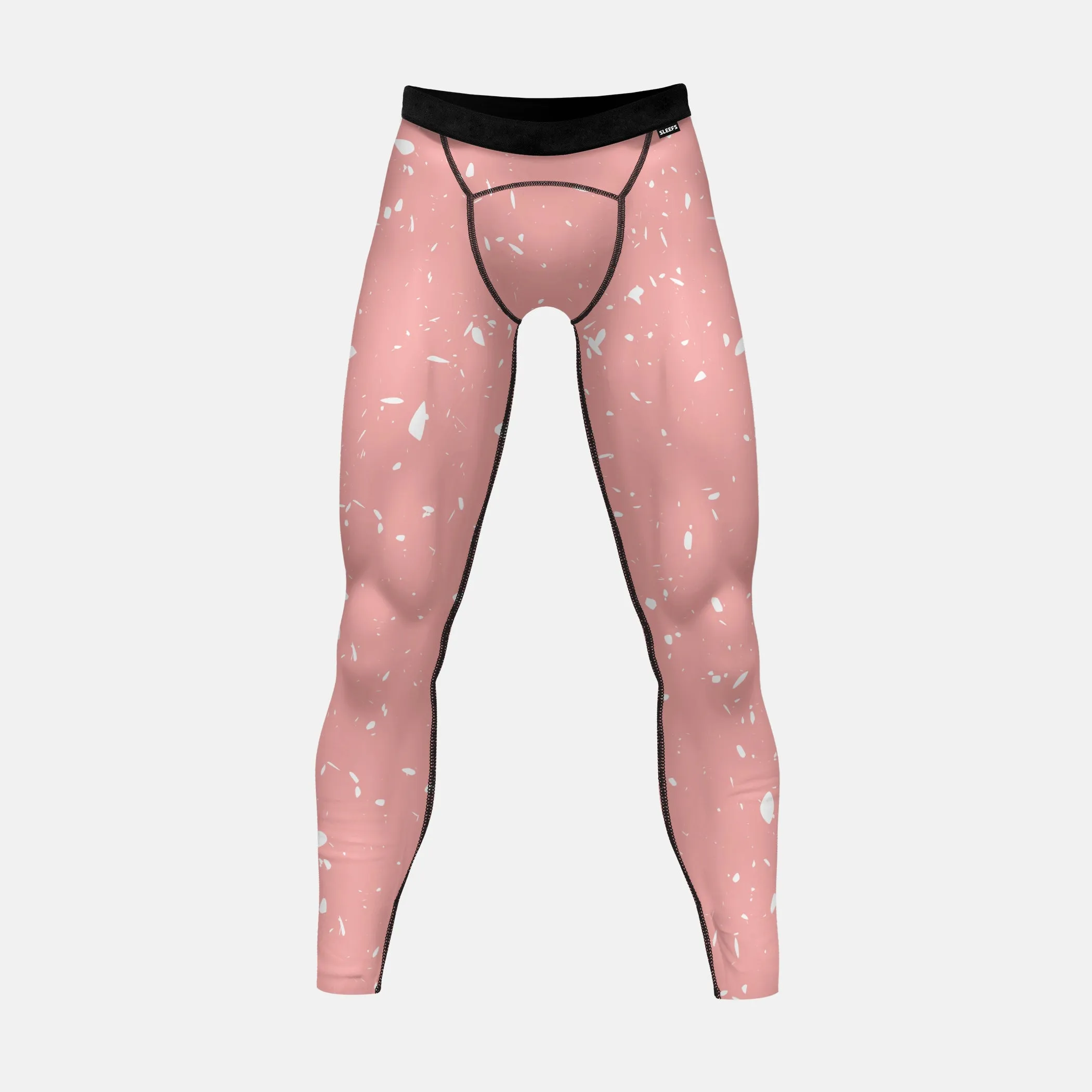 Concrete Old Rose Tights for Men