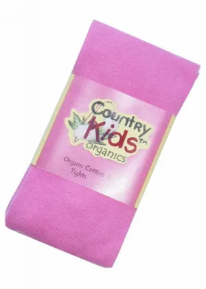 Country Kids organic tights - bubblegum