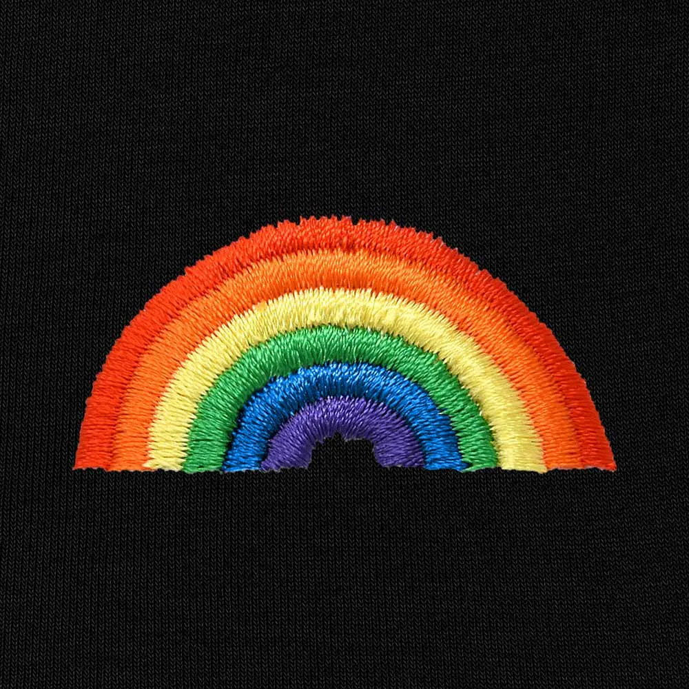 Dalix Rainbow Zip Hoodie