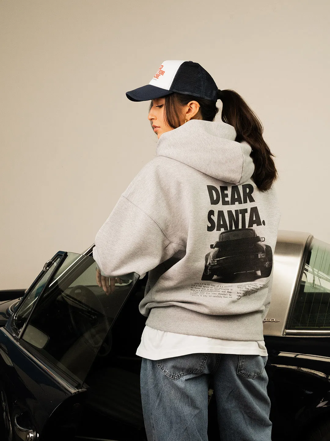 Dear Santa Oversized Hoodie