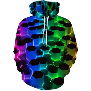 Devon Sport Unisex 3D Novelty Pull-Over Hoodie