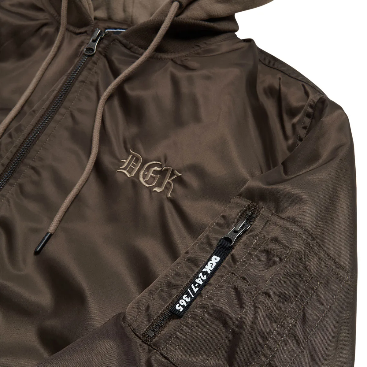 DGK Mindset Bomber Jacket - Brown