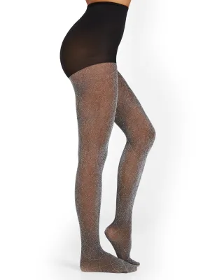 Diamond-Knit Tights