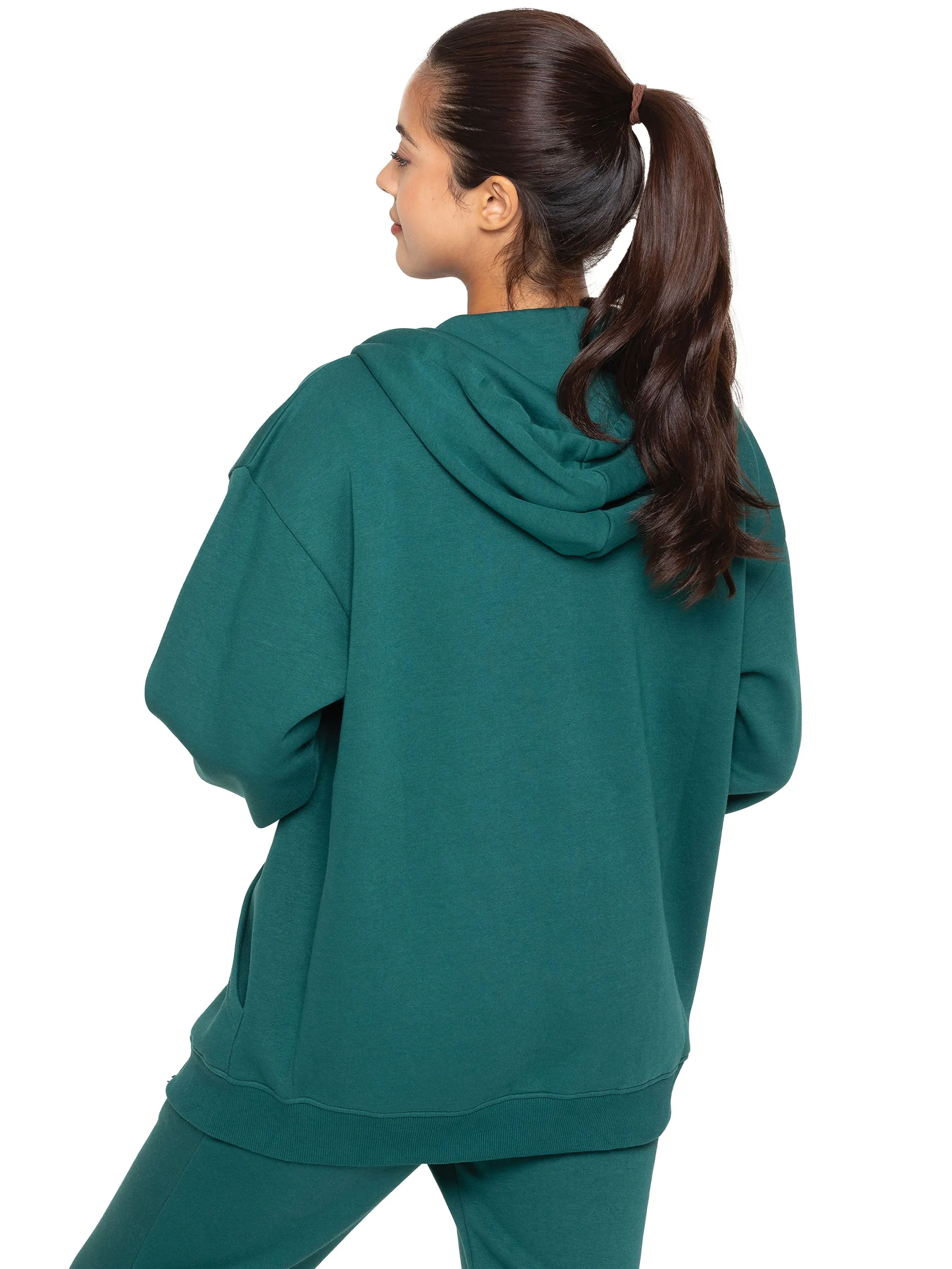 Enzo | Womens Oversized Zipped Hoodie