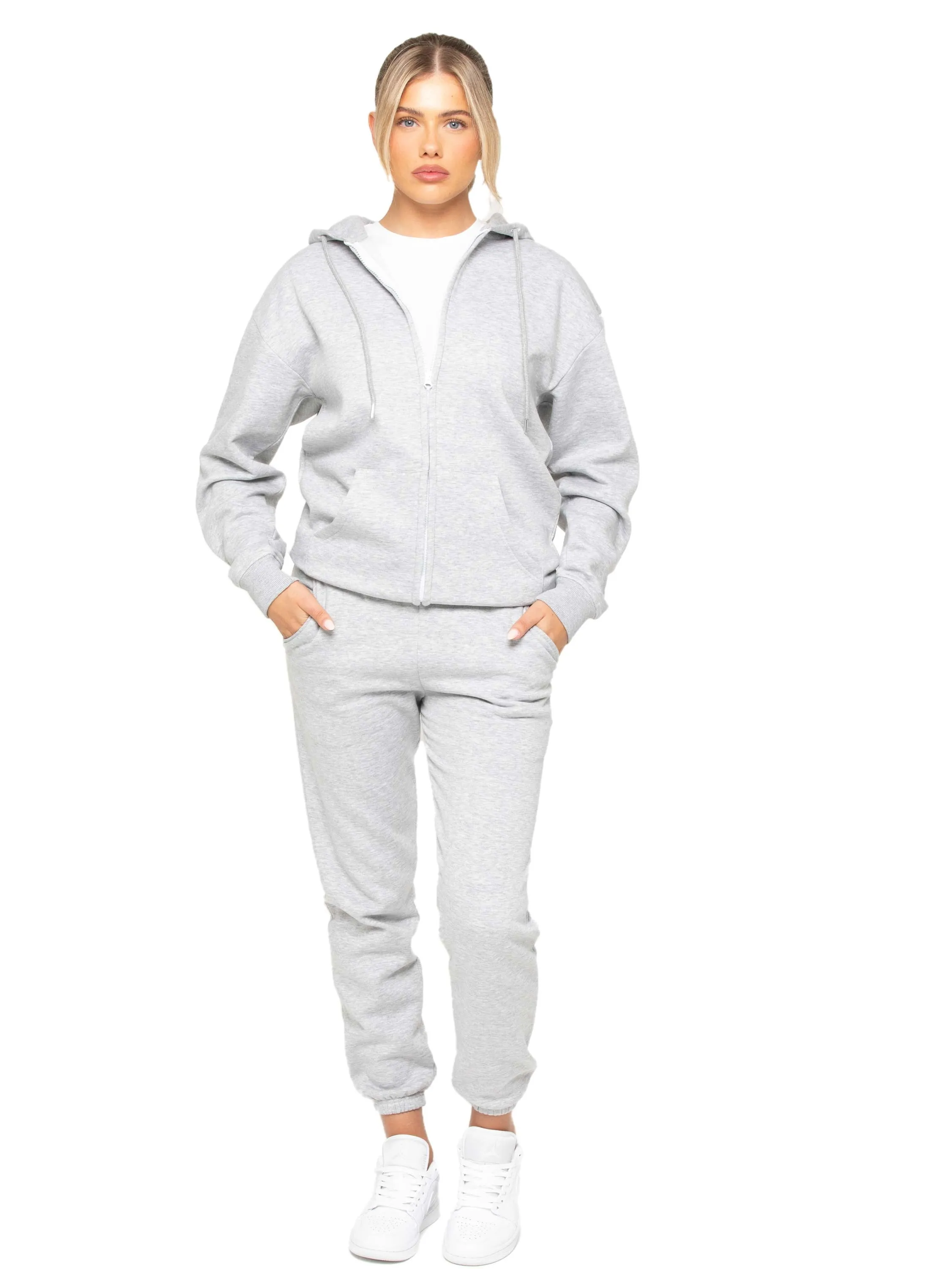 Enzo | Womens Oversized Zipped Hoodie