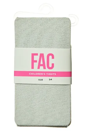 FAC - Nylon Tights Lurex Silver