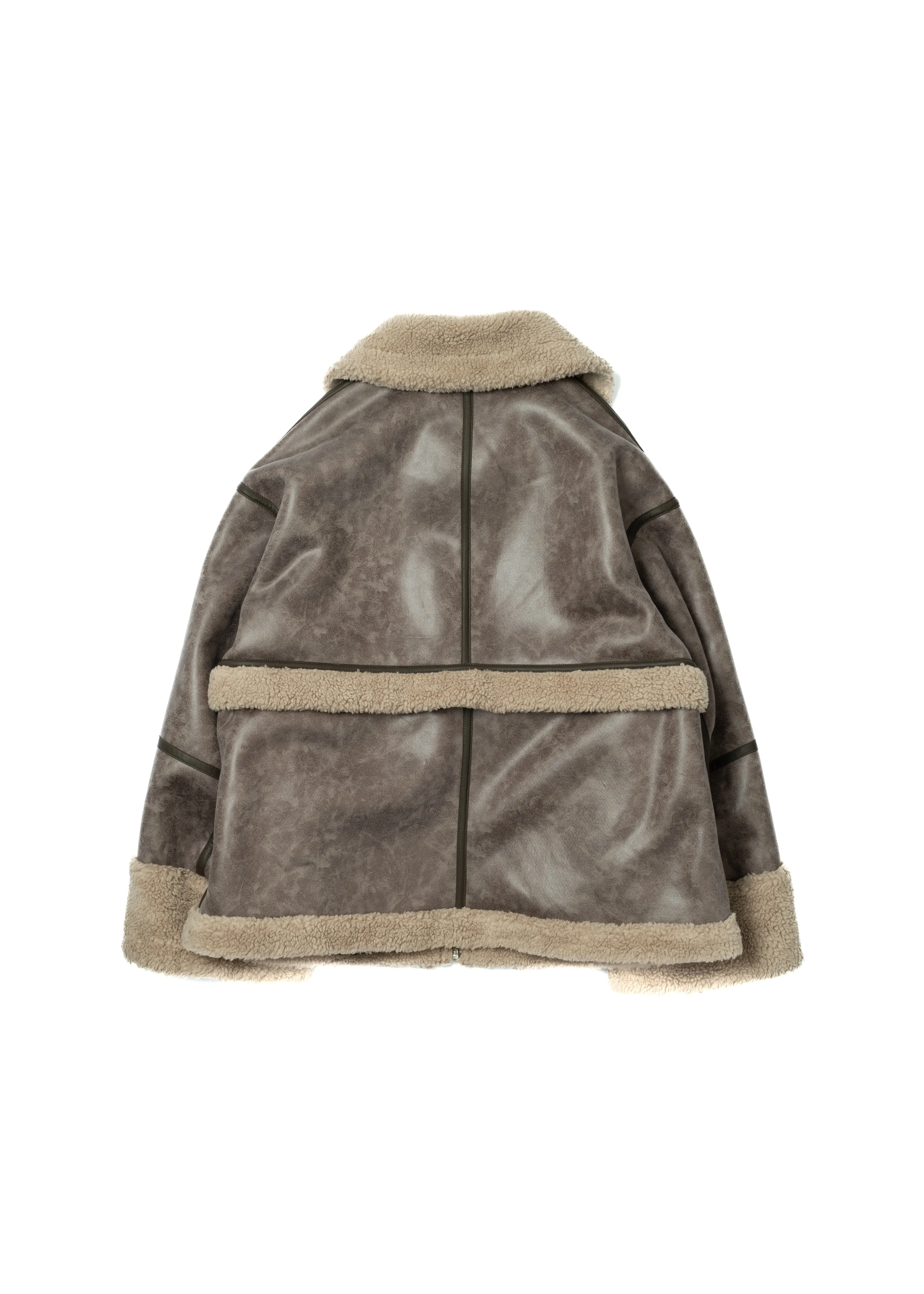 FAUX MOUTON  COAT