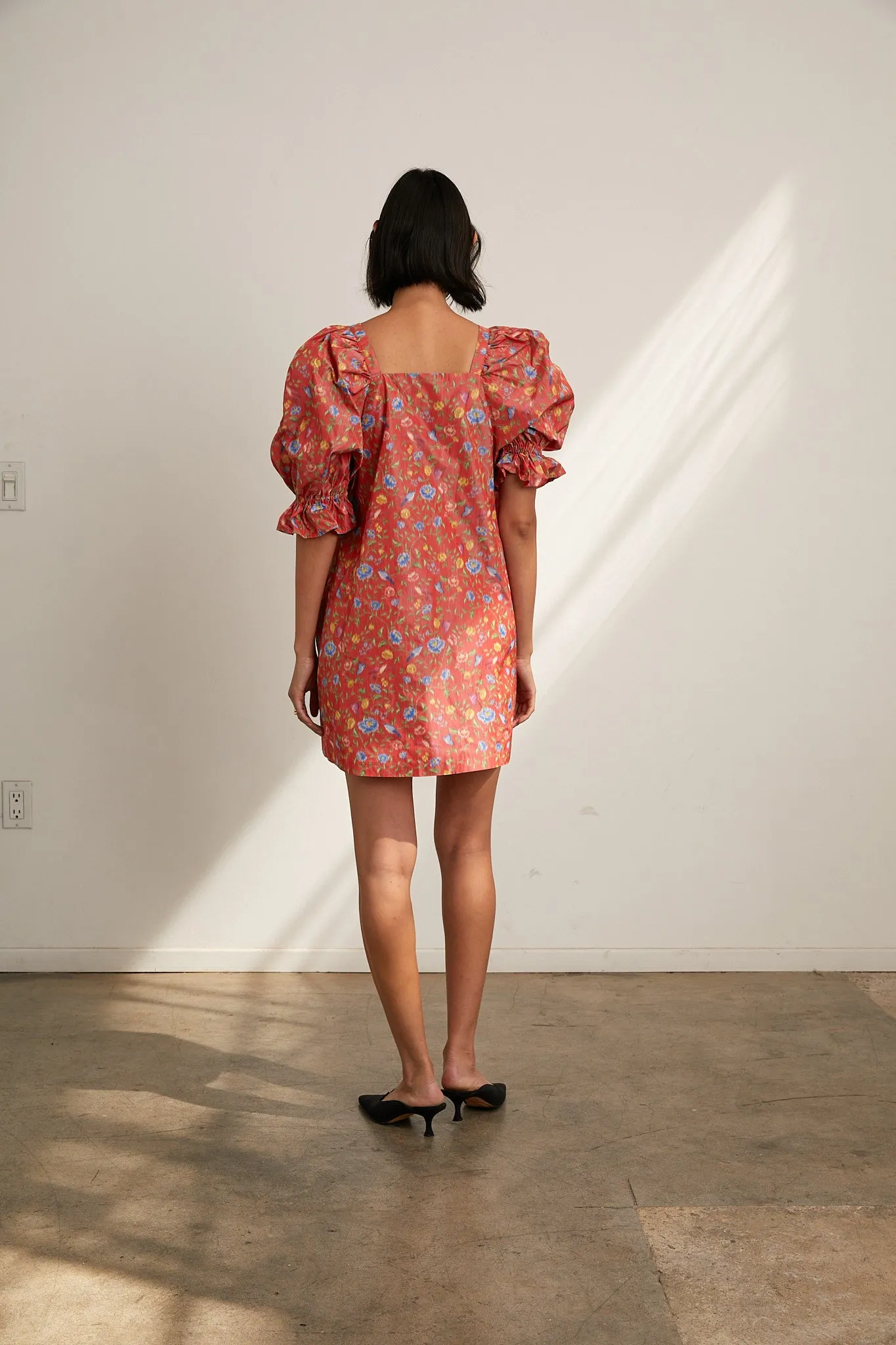 Felix Dress - Red Floral