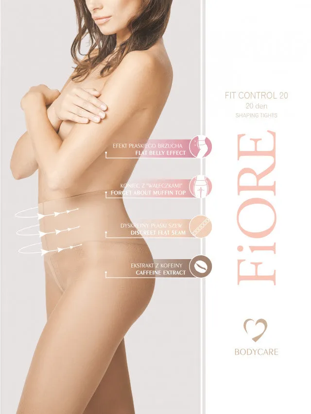 FiORE Body Care Fit Control Top Shaping Tights 20 Denier