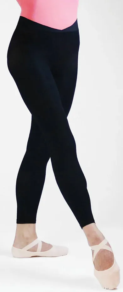 Gaynor Minden - Footless V-Waist Tights - Adult (AT-110) - Black